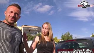 Deutsche Teenie Touristin wird auf mallorca abgeholt und gefickt