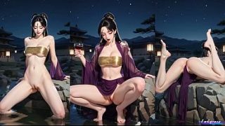 ai generated anime style fanart korean solo sfw vs nsfw