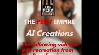 Cute latina teen 18 year old loves getting double penetrated by BBCs ( AI GENERATED )