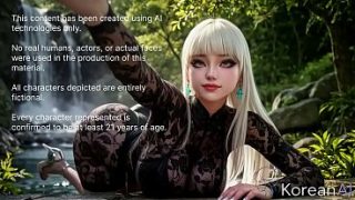 I completely broke the pride of this arrogant Korean bitch, ruthlessly wrecking her tight ass with my powerful thrusts [AI]